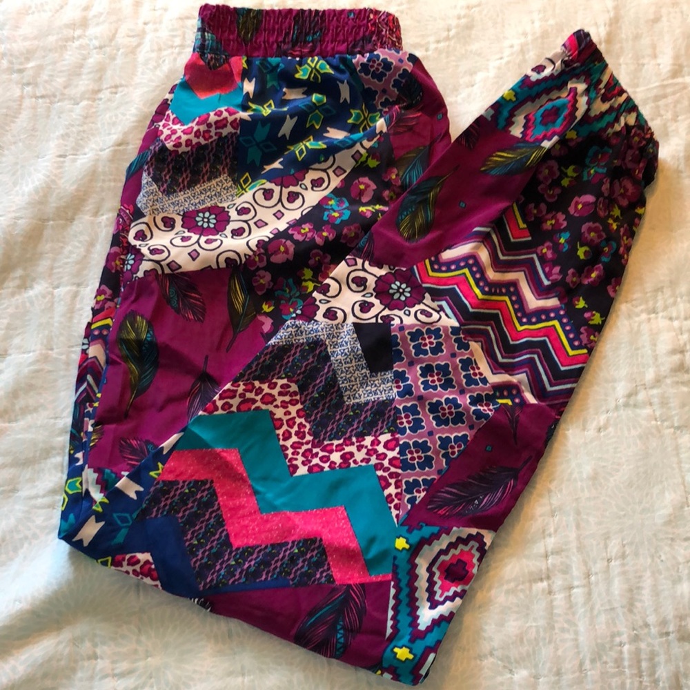 Patterned Joggers